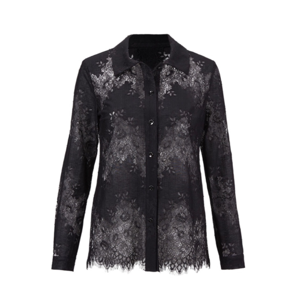 Cabi St. Regis Blouse-Black Button up